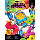 eBook: Carson Dellosa Publishing Total Math and Reading Workbook - Grade Pre-K-Worksheet format allows students to practice skills and complete activities independently