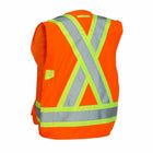 Forcefield Surveyor's Vest - Orange - Medium-Cooling underarm mesh vents