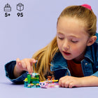 LEGO Friends Axolotl Adventure Boat-The cute toy boat features an axolotl face and a wobbling tail