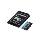 Kingston 64 GB microSDXC Canvas Go Plus Gen4 Card + Adapter-Ideal for mobile gaming, drones, action cams, and Android devices