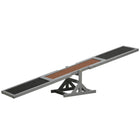 PawHut Wooden Dog Seesaw Pet Agility Equipment - Grey-Made from solid fir wood, stable and maintenance free 