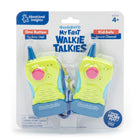 Educational Insights My First Walkie Talkies - Set of 2-Kid-friendly: With just one button and a secure kid-to-kid radio channel, these walkie talkies enable junior explorers to stay in touch all by themselves! Press the button to connect, then you're ready to talk! Copy that