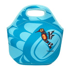 Oscardo Hummingbird by Francis Dick Lunch Bag-Authentic Indigenous Art Designs - Showcases stunning artwork by First Nations, Inuit, and Métis artists from across Canada, bringing Indigenous culture and creativity to everyday life