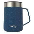 Contigo Streeterville Desk Mug - 414 mL - Blueberry-Vacuum-insulated stainless steel keeps beverages hot up to 5 hours and cold up to 15 hours