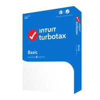 Turbotax Basic 2025 - 4 Returns - Bilingual - Windows-Designed for simple and straightforward tax returns