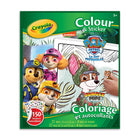 Crayola Colour & Sticker Book, Paw Patrol-32 Pages