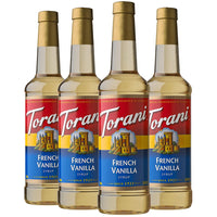 Torani French Vanilla Syrup - 750 mL - 4 Pack-The flavour that sent you swooning. Well, get ready to swoon again!