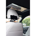 Travelon Headrest Hook and Phone Clip - Black/Silver-Fast to install and sturdy enough to hold up to 18 pounds! Simply rotate to tuck away