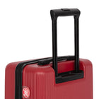 Air Canada Laurentian 20" Hardside Carry-On Luggage - 360-Degree Spinner - Red-Interlocking zipper pullers, protective side feet and top and side grip handles support practical travel use