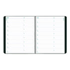 Blueline 2025-2026 Essential 16-Month Monthly Planner - 9-1/4" x 7-1/4" - Black - Bilingual-Telephone and address section