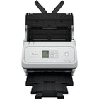 Canon imageFORMULA R40II Office Document Scanner-Fast and efficient: Scans both sides of a document at the same time, in colour, at up to 45 pages per minute, with a 60 sheet capacity automatic document feeder, and one touch operation