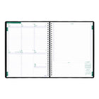 Blueline 2027 13-Month 5-Day Project Timanager with Twin-Wire Binding - 11" x 8-1/2" - Black-Weekday appointment schedule from 7:00 a.m. to 6:30 p.m. in 1/2 intervals. Ruled space for Saturday and Sunday