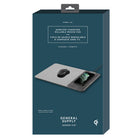 General Supply Goods + Co 10W Rolled Up Mouse Pad Wireless Charger - Textured Grey-Transmission Distance: less than or equal to 5mm