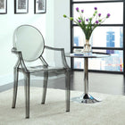 Modway Casper Dining Armchairs - Smoke - 2 Pack-Stackable