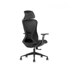 Kopplen Ergo Chair with 9-Point Adjustability - Black-Waterproof and oil resistance molded foam seat: protects seat from liquid spills, food stains, and other contaminants.