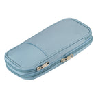 Pep Rally Expanding Pouch - Blue-Expandable and Collapsible: Can be used or stored nearly flat or expanded to full size to accommodate your individual needs