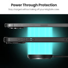 MyBat DockIt 360° Magnetic Wireless Charger + Ring Grip Stand - Black-9