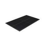 Edgewood Competitor Series Light Open Top Anti-Fatigue Mat - 3' W x 5' L x 9/16" D - Black-Medium Duty