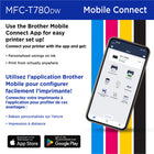 Brother INKvestment Tank MFC-T780DW Wireless Inkjet All-in-One Printer - Colour - Duplex Printing - Up to 3 Years of In-Box Ink-Fast print speeds up to 16 ppm (black)/15.5 ppm (colour)