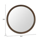 Zuo Inikas Mirror - Espresso-3 year limited warranty