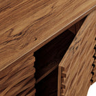 Modway Emric Wave 66" 4-Door Sideboard - Walnut-9
