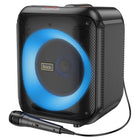 HOCO Gracful Wireless Bluetooth Speaker with Microphone-Powerful Stereo Sound: Deep bass and clear treble for a rich listening experience