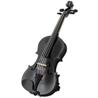 HOMCOM 4/4 Full Size Violin Kit-Includes all you need to start: bow, rosin, shoulder rest and a case