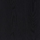 Hudson&Canal Lawrence 48"W Rectangular Coffee Table - Black Grain-Product Dimensions: 22" L x 47.5" W x 17" H