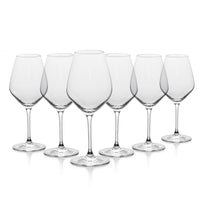 Table 12 6-Piece White Wine Glass Set - 14.5 oz - Dishwasher Safe-6pc Set includes:6pcs White Wine Glass 14.5oz