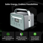 Yoshino Solid-State Portable 660W Solar Generator with 100W Portable Solar Panel-POWER AND CAPACITY – 660 watts continuous (990 peak watts) power and a capacity of 602Wh provides power for devices and small appliances. This SST battery is rated to 4,000 cycles to 80% (11+ years, 7 days of everyday use.)