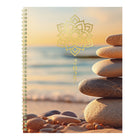Blueline 2027 Weekly/Monthly Planner with Gold Twin-Wire Binding - 11" x 8-1/2" - Minimalist-Weekly planner with a monthly planner
before each month