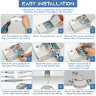 Impotek 6" LED 12W 5CCT Dimmable Recessed Ceiling Light - 12 Pack-8