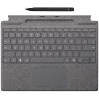 Microsoft Surface Pro Keyboard Copilot with Slim Pen - Platinum - Bilingual-For Surface Pro, 8, 9 & 10