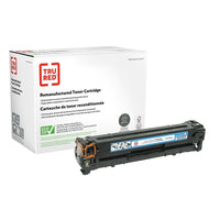 TRU RED CB541A HP 125A Remanufactured Toner Cartridge - Standard Yield - Cyan-Yields up to 1,400 pages
