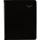 AT-A-GLANCE 2026 Monthly Planner - 8-3/4" H x 6-7/8" W - Black - Bilingual-12 months: January 2026 - December 2026