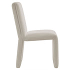 Modway Emory Fabric Upholstered Dining Side Chair - Salt-6