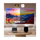 Dangbei MP1 Max 4K Portable Projector with Stand & Carry Case - Black-Freely adjust the angles for rotation and tilt when used for tabletop, shelf or ceiling projection