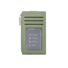 Champs Iconic Yoga Cardholder - Green-Gold metal zipper and decorative zipper pulls