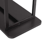 Manhattan Comfort Celine 70.87" Modern Console Table - Black-30 Day Limited Manufacturer's Warranty