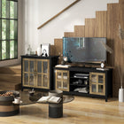 HOMCOM 31.5" L Kitchen Sideboard - Black-The distinctive colour and effect make the kitchen cabinet unique