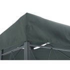 Outsunny 13' L x 10' W Gazebo Replacement Canopy 2 Tier Top UV Cover Pavilion Garden Patio Outdoor - Grey (Top)-Durable 180g/㎡ polyester cloth with PA coating for UV-resistant
