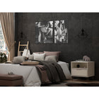 Manhattan Comfort Rockefeller 20.08" Mid-Century Modern 1-Drawer Nightstand - Off White-Choose Your Handle Design When the Product is at Your Home! Option for Cut-Out Edge Handle, or Flush Design Look