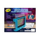 Crayola Animated Glow Board-Dual-screen animation: draw on two panels and watch as the board lights them up in sequence to create a glowing animation effect!
