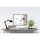 Quartet Magnetic Dry Erase and Fabric Bulletin Combination Board - 20" x 16" - Wood Frame-8