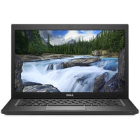 Dell Refurbished 14" Latitude 7490 Gen 8 Laptop - Intel i5-8350U - 16GB RAM - 256GB SSD - Windows 10 Pro-Intel Core i5-8350U, 4 cores / 8 threads, 1.7 GHz base up to 3.6 GHz Turbo, 6 MB cache
