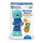 Learning Resources Nesting Rocket Ship-Countdown to new number skills: Numbered nesting figures help kids build number recognition skill and count 1-5 as the play with their educational toy!