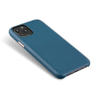 General Supply Goods + Co Vegan Leather Case for iPhone 11 Pro, XS - Blue-Full access to ports and buttons