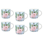 Maxwell & Williams Bouquet Mug - 480 ml - Blue - 6 Pack-Dishwasher Safe