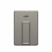 UAG Ultra Slim 5K mAh Battery + Stand - Titanium-MagSafe compatible for easy magnetic alignment