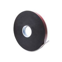 Futech Foam Double-sided Tape - 15mm W x 50m L - Black-Strong, reliable double-sided adhesion for mounting, securing, and joining materials without visible fasteners.